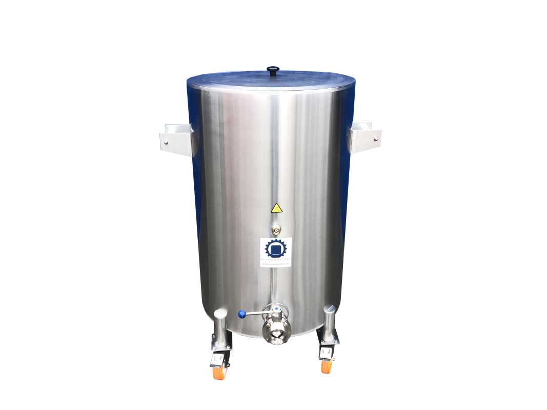 250L electrically heated stainless steel tank